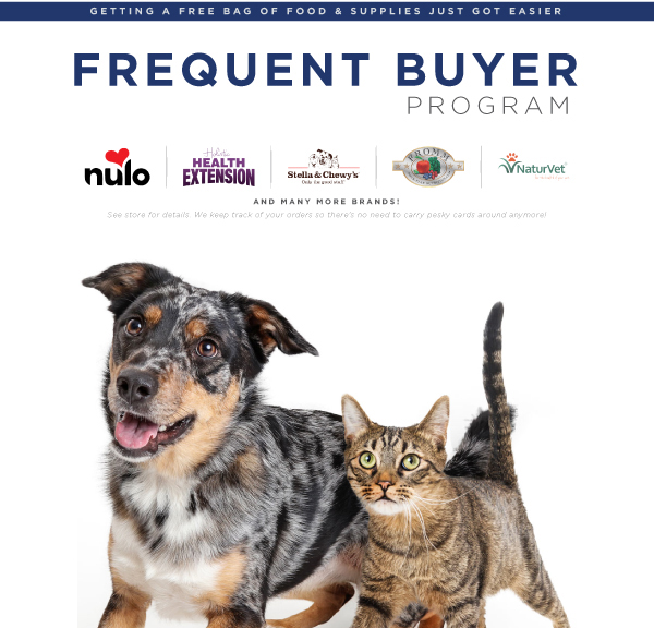 Example of PET DEPOT store hero advertisement